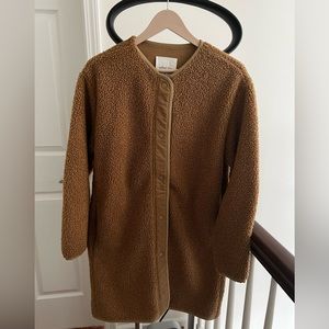 Aritzia/Wilfred - Sherpa Long Liner Jacket